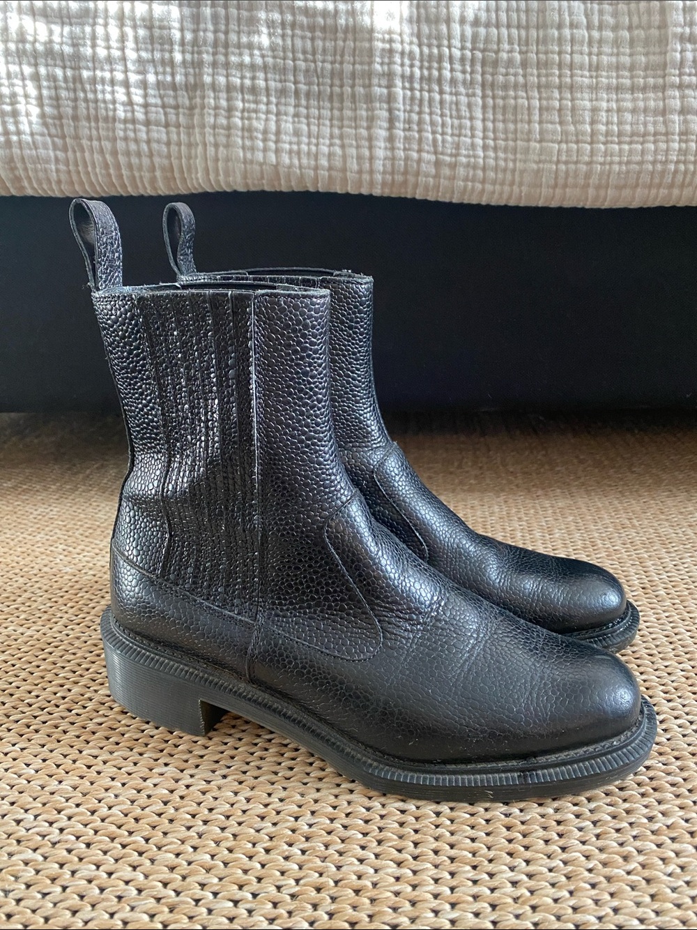 Dr. Martens Black Leather Chelsea Boots